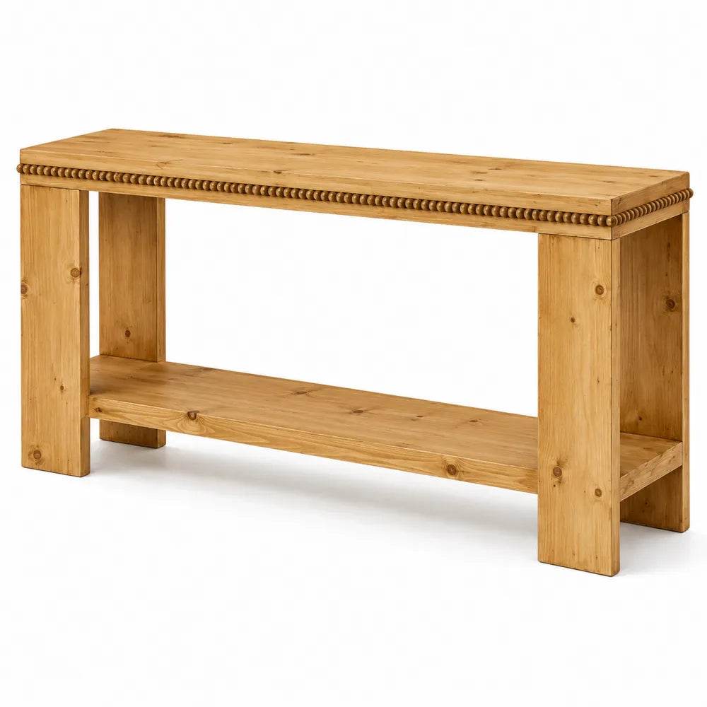 Consolle Rettangolare in Legno Naturale